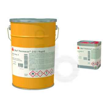Sika® SikaPermacor-2311 Rapid - Roodgrijs - 22 kg